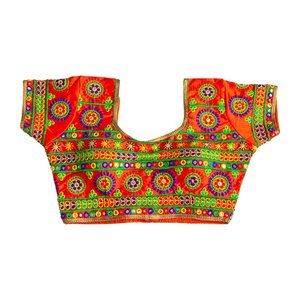 Gujarati work Multi color choli